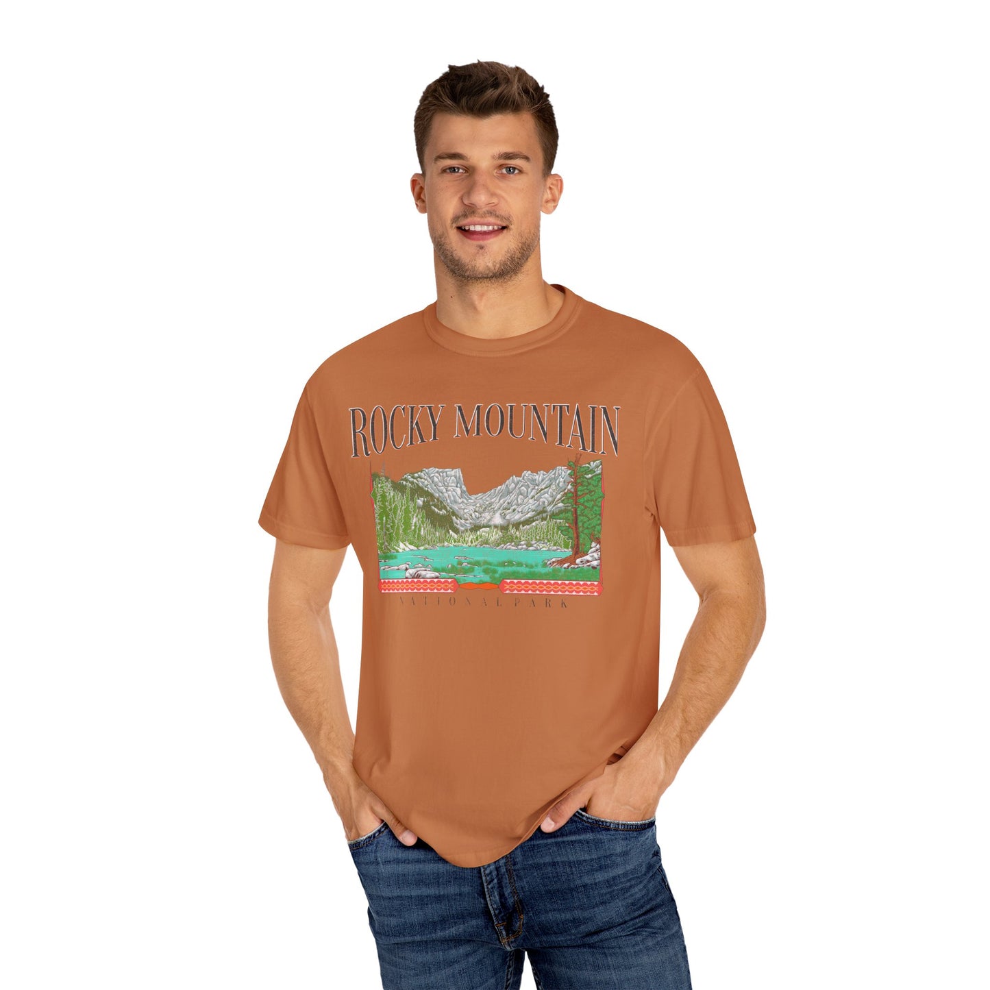 Vintage Rocky Mountain National Park Tee Shirt