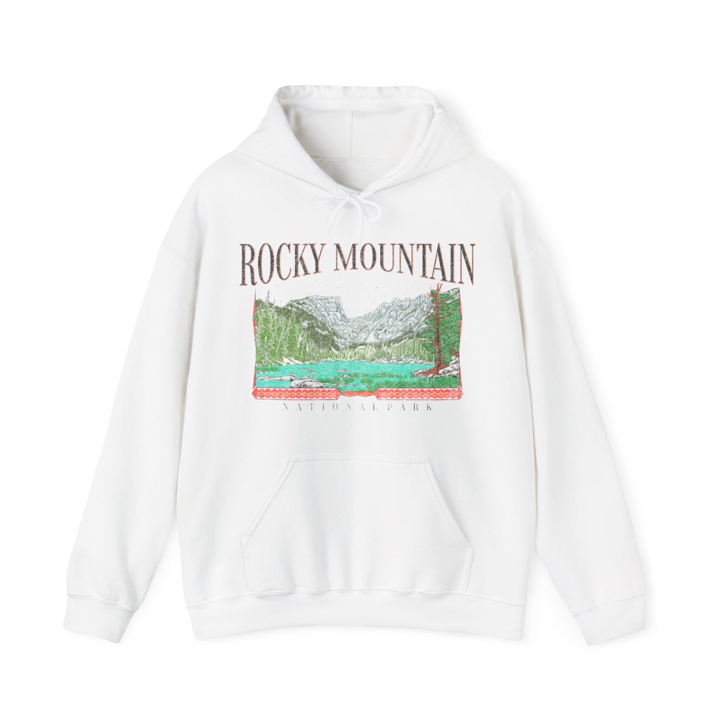 Vintage Rocky Mountain National Park Hoodie