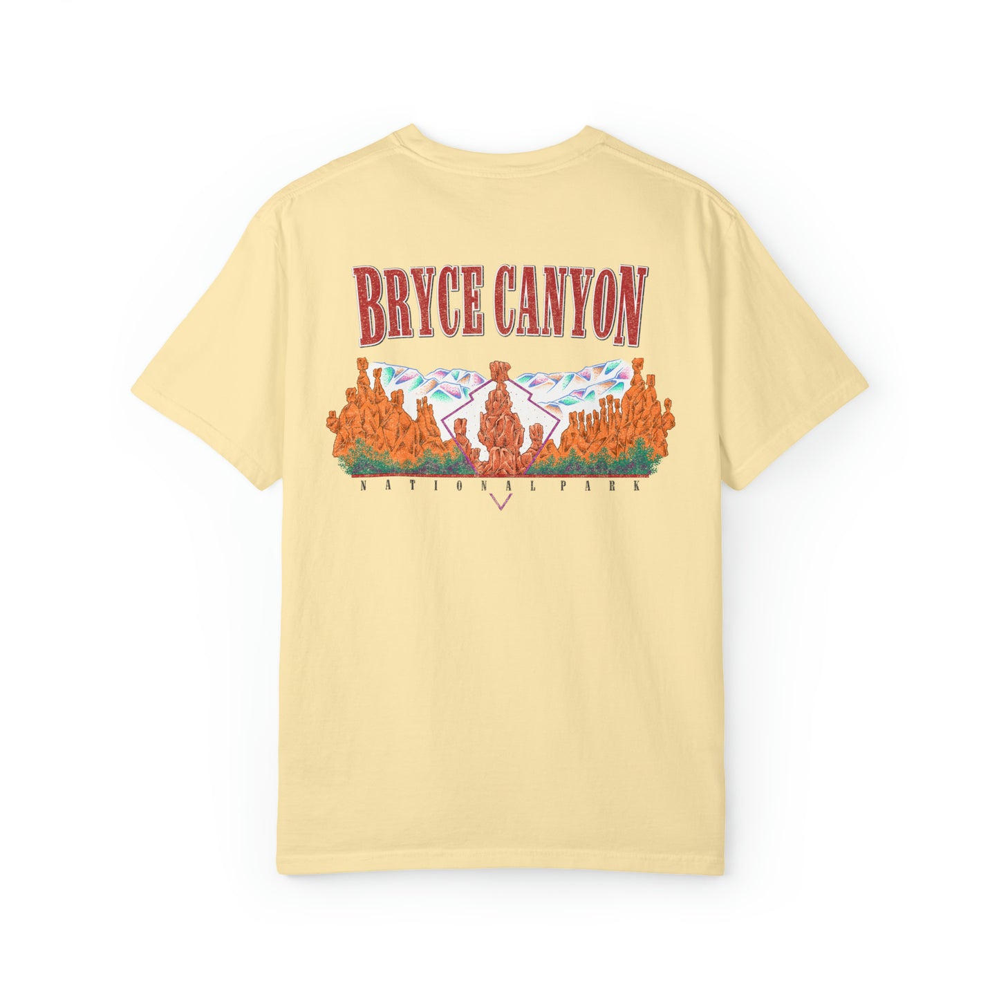 Vintage Bryce Canyon National Park Back Graphic Tee Shirt