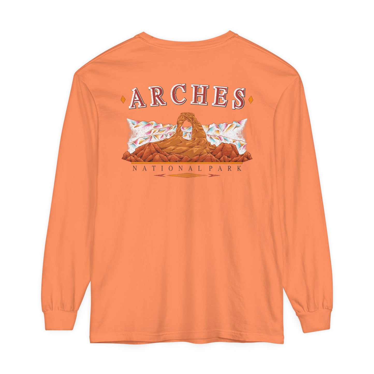 Vintage Arches National Park Long Sleeve Shirt