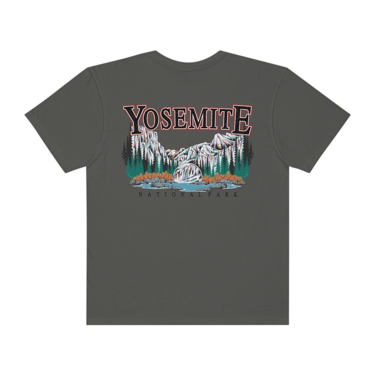 Vintage Yosemite National Park Back Graphic T-Shirt