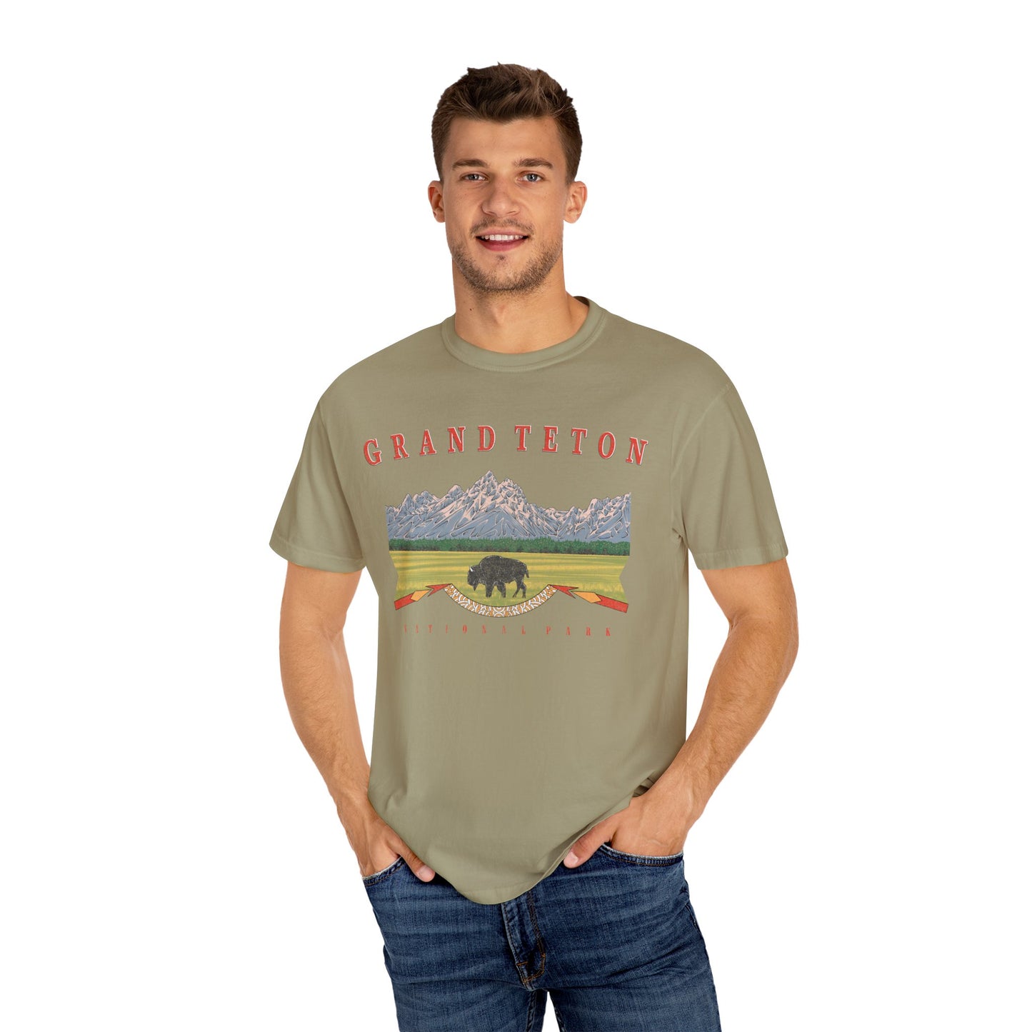 Vintage Grand Teton National Park Tee Shirt