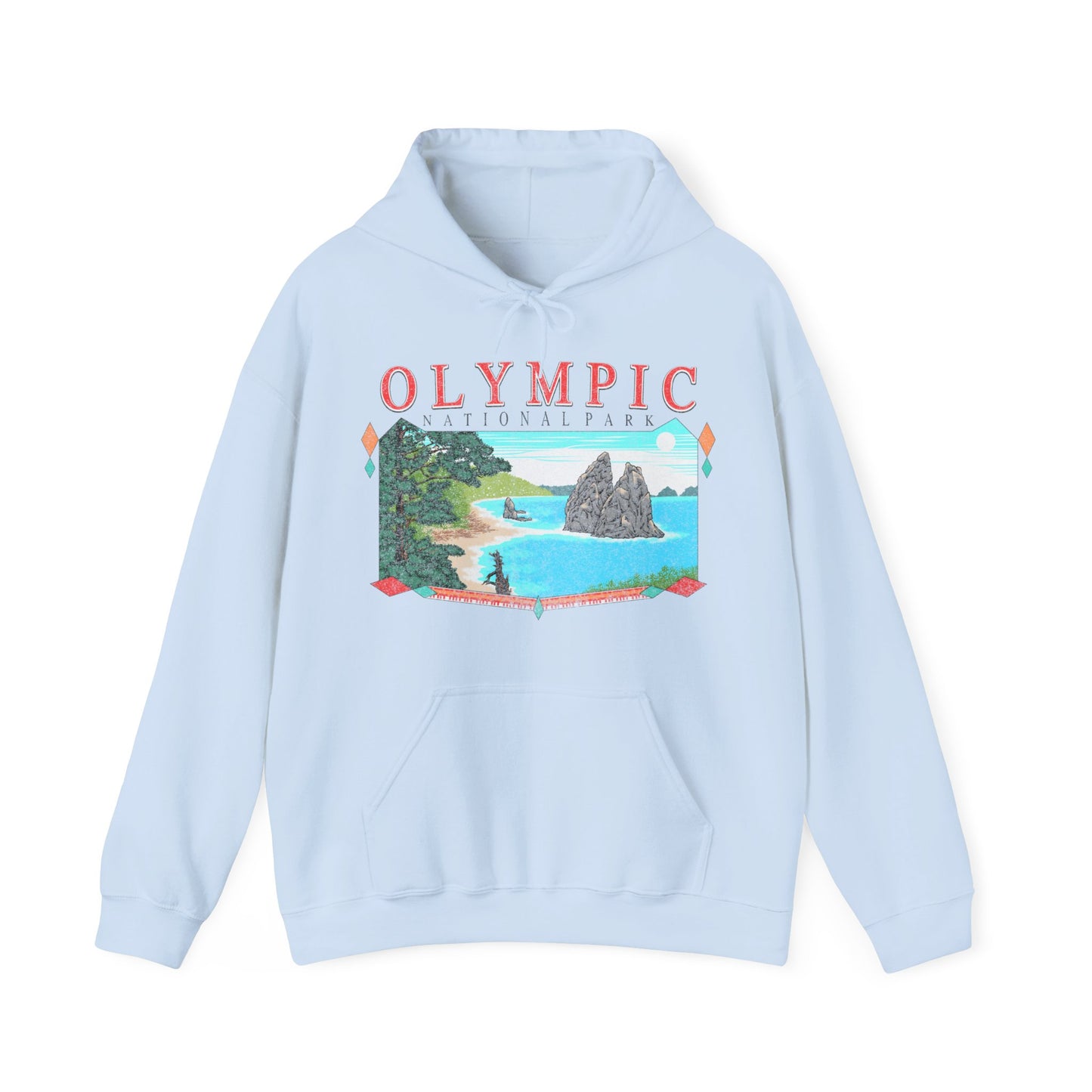 Vintage Olympic National Park Hoodie