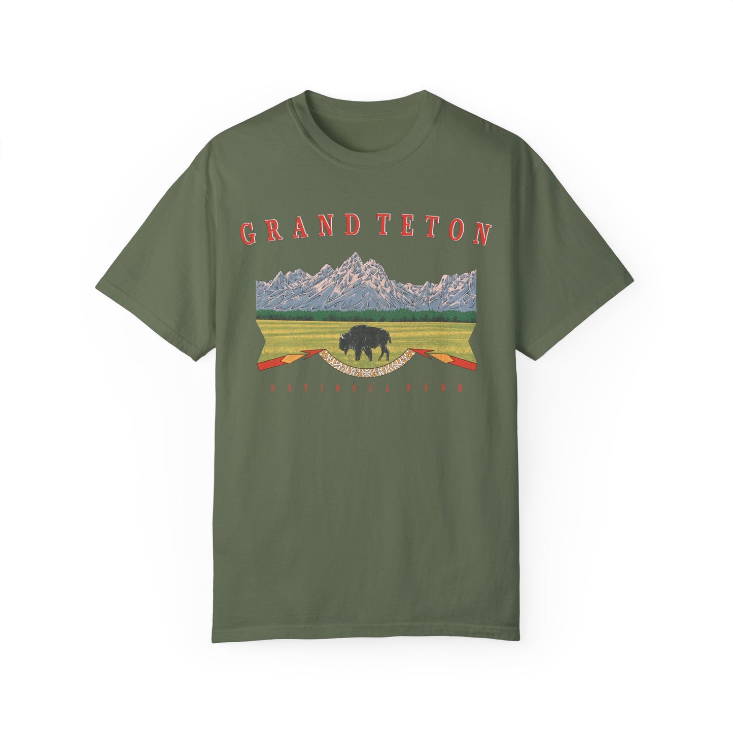 Vintage Grand Teton National Park Tee Shirt