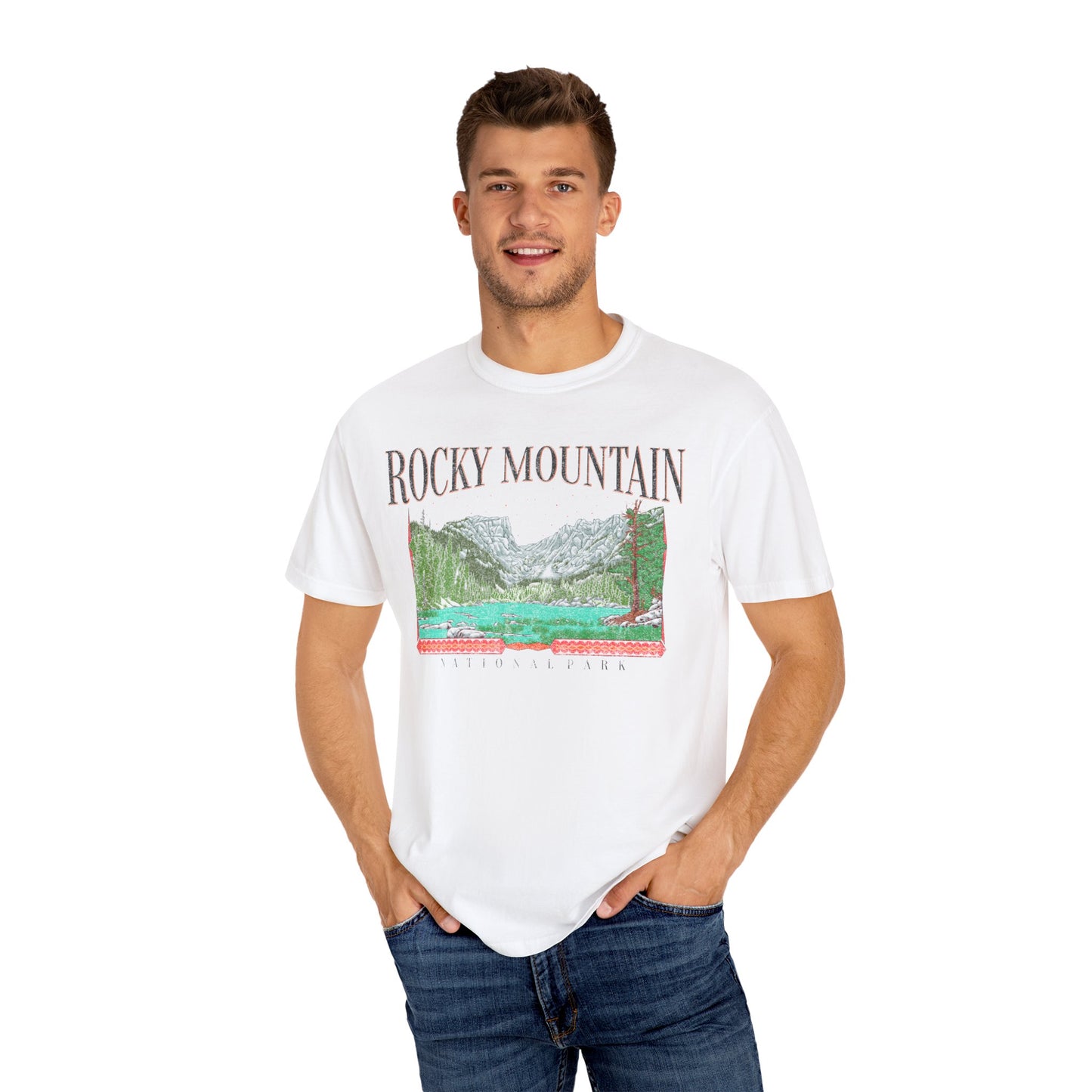 Vintage Rocky Mountain National Park Tee Shirt