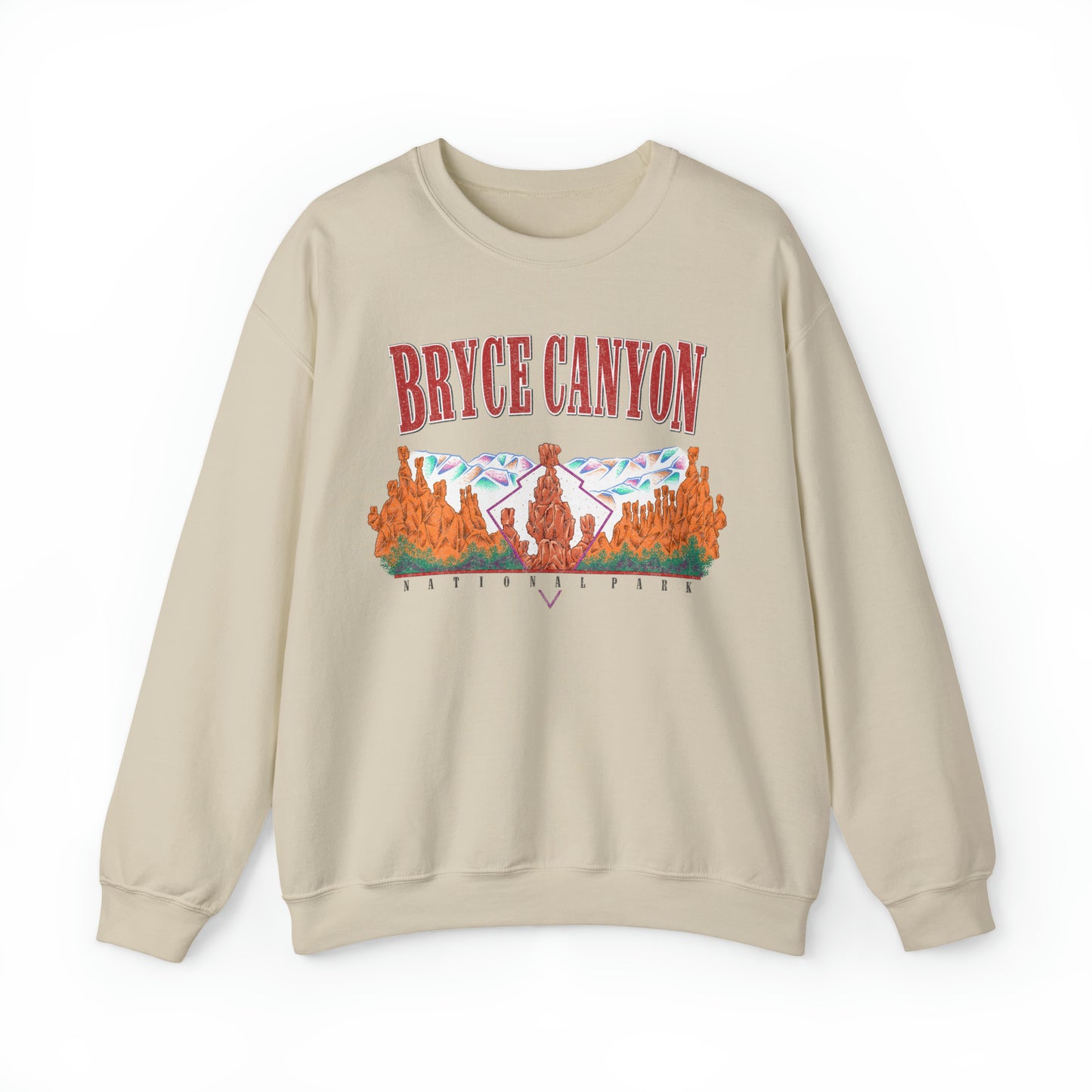 Vintage Bryce Canyon National Park Pullover Sweatshirt