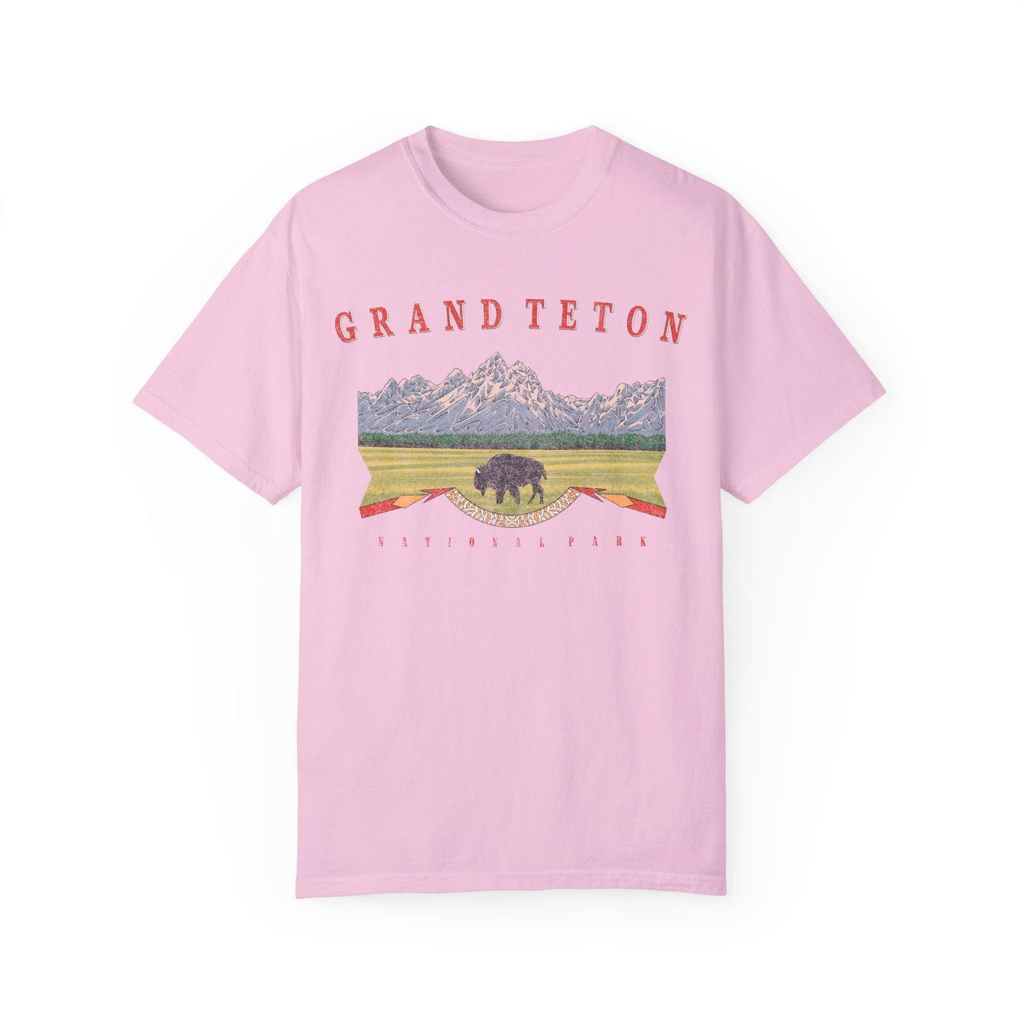 Vintage Grand Teton National Park Tee Shirt