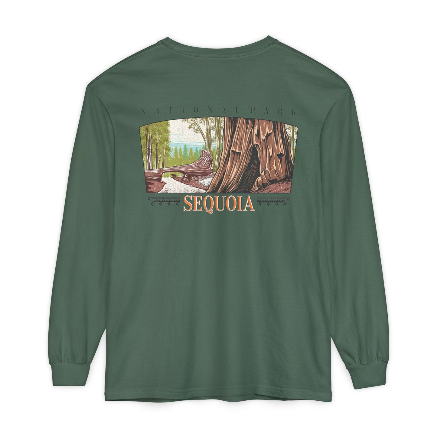 Vintage Sequoia National Park Long Sleeve Shirt