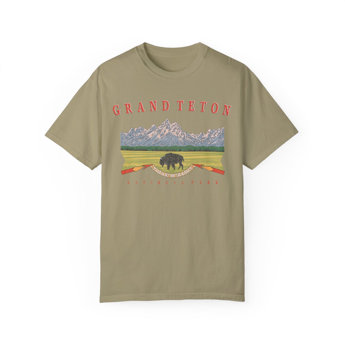 Vintage Grand Teton National Park Tee Shirt