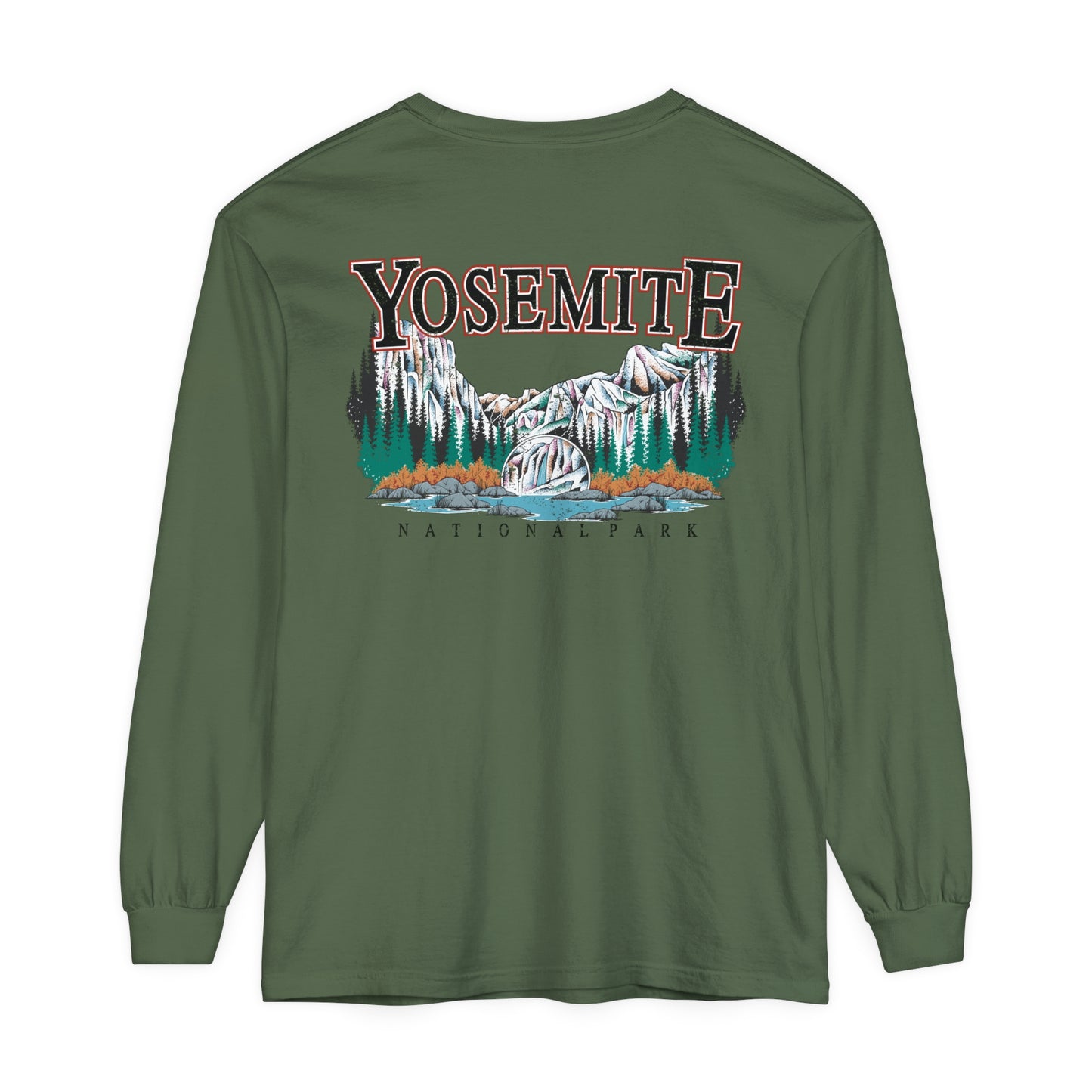 Vintage Yosemite National Park Long Sleeve Shirt