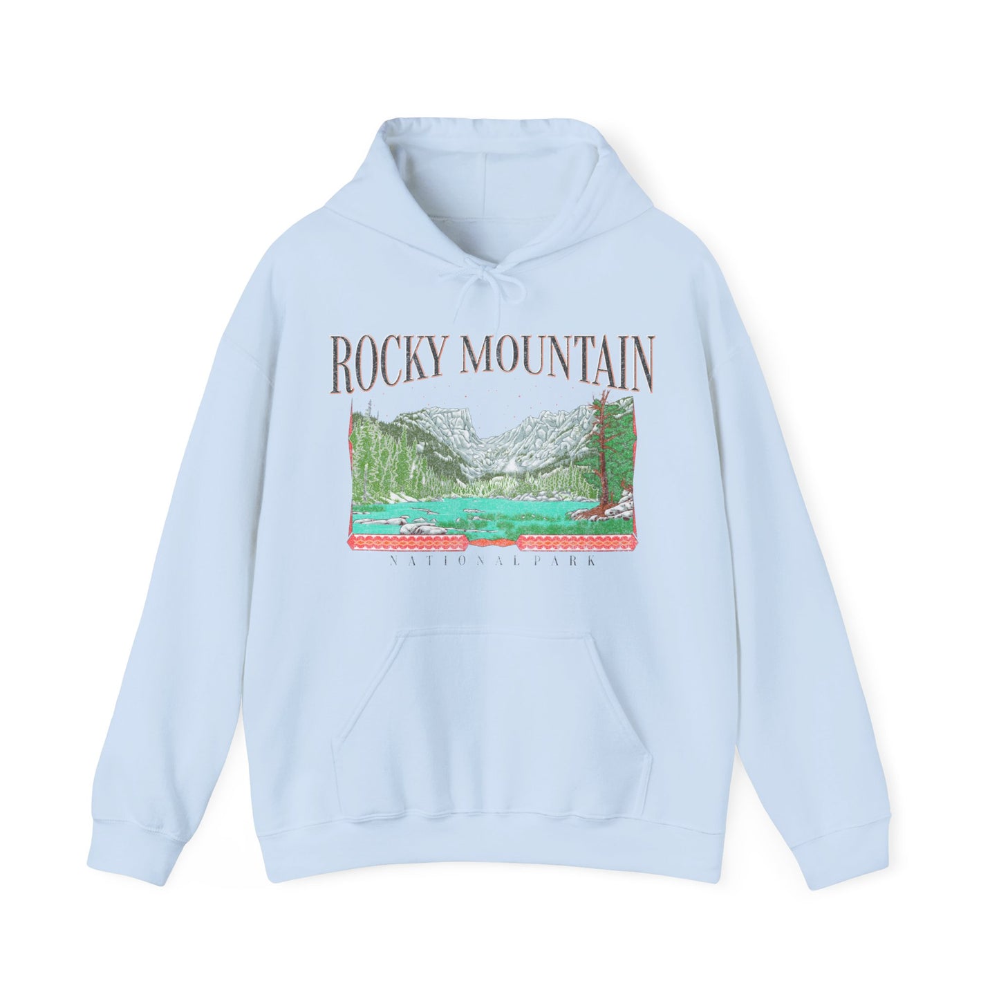 Vintage Rocky Mountain National Park Hoodie