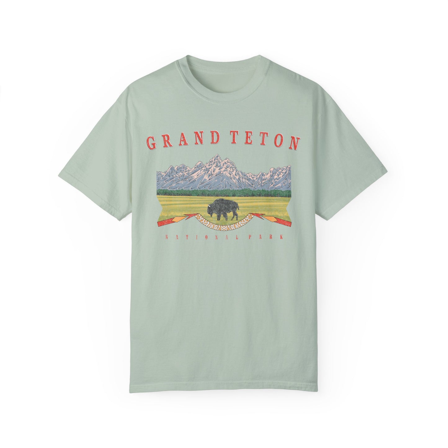 Vintage Grand Teton National Park Tee Shirt