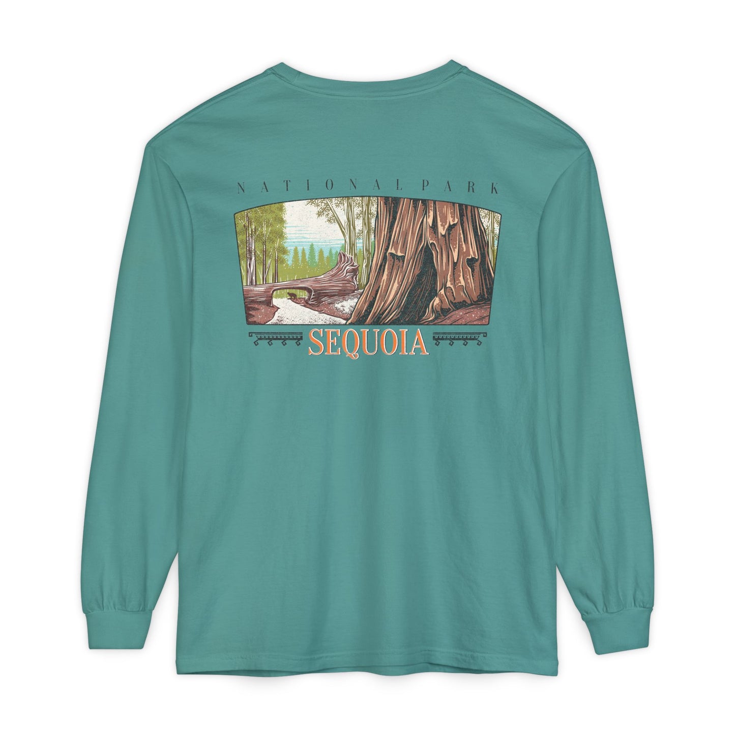 Vintage Sequoia National Park Long Sleeve Shirt