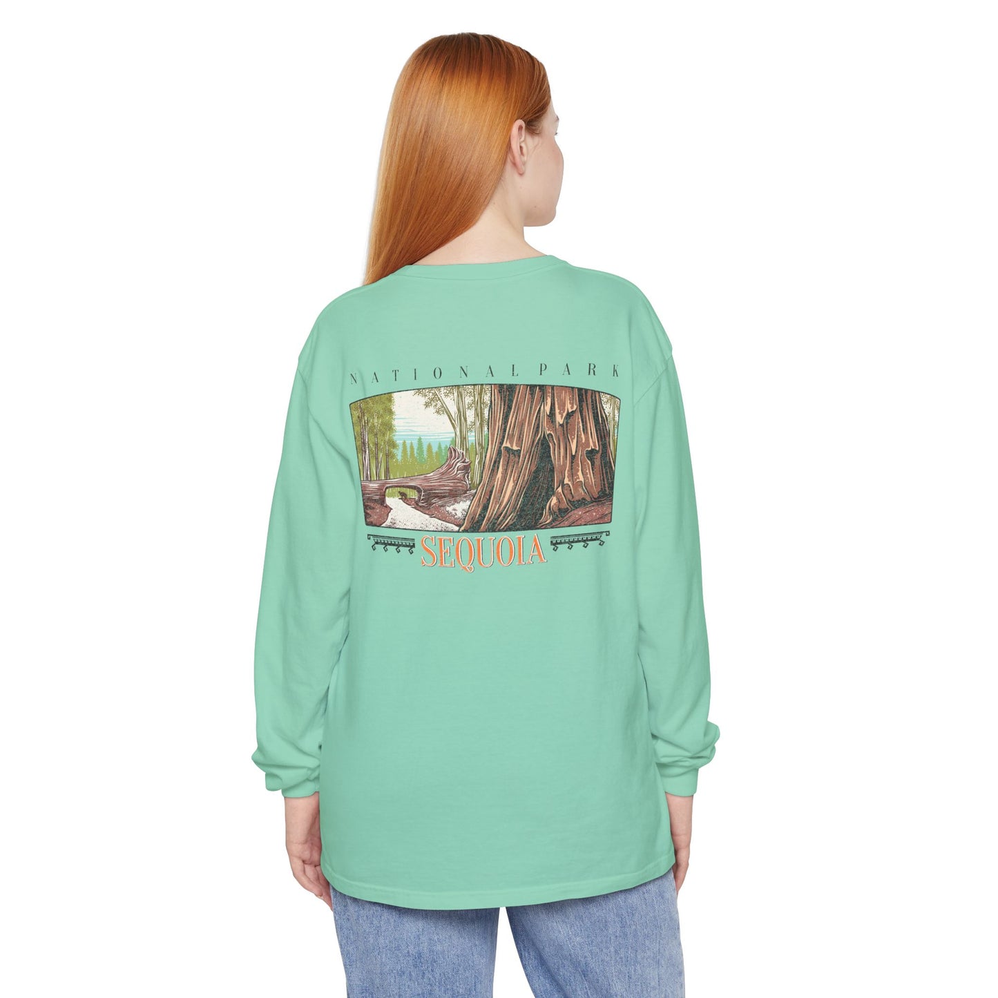 Vintage Sequoia National Park Long Sleeve Shirt