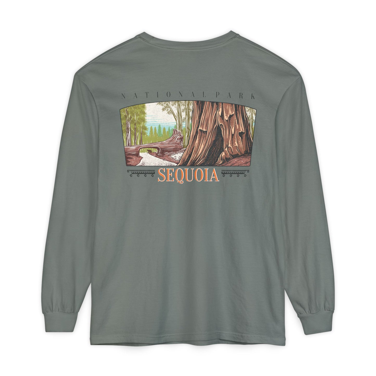 Vintage Sequoia National Park Long Sleeve Shirt
