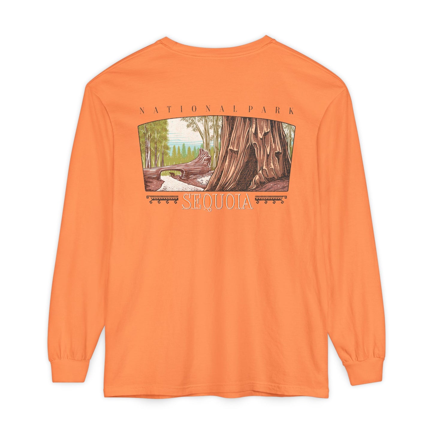 Vintage Sequoia National Park Long Sleeve Shirt