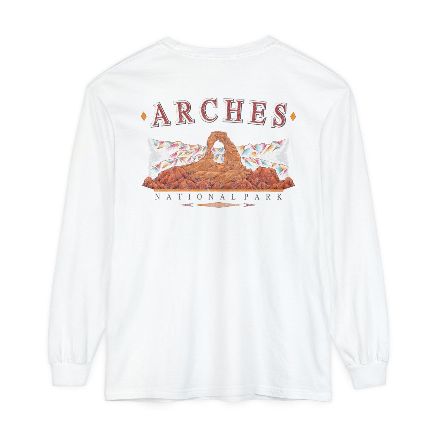 Vintage Arches National Park Long Sleeve Shirt