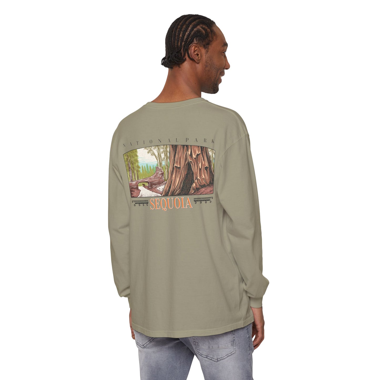 Vintage Sequoia National Park Long Sleeve Shirt