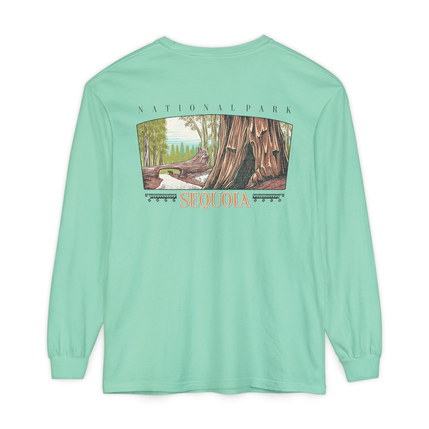 Vintage Sequoia National Park Long Sleeve Shirt