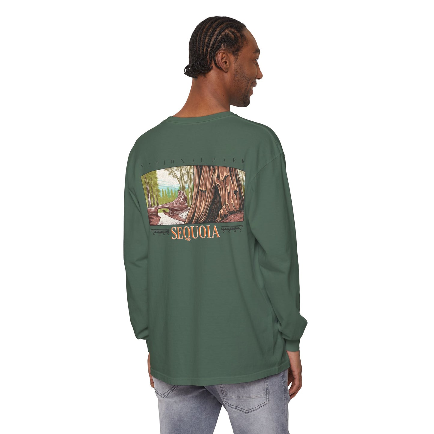 Vintage Sequoia National Park Long Sleeve Shirt
