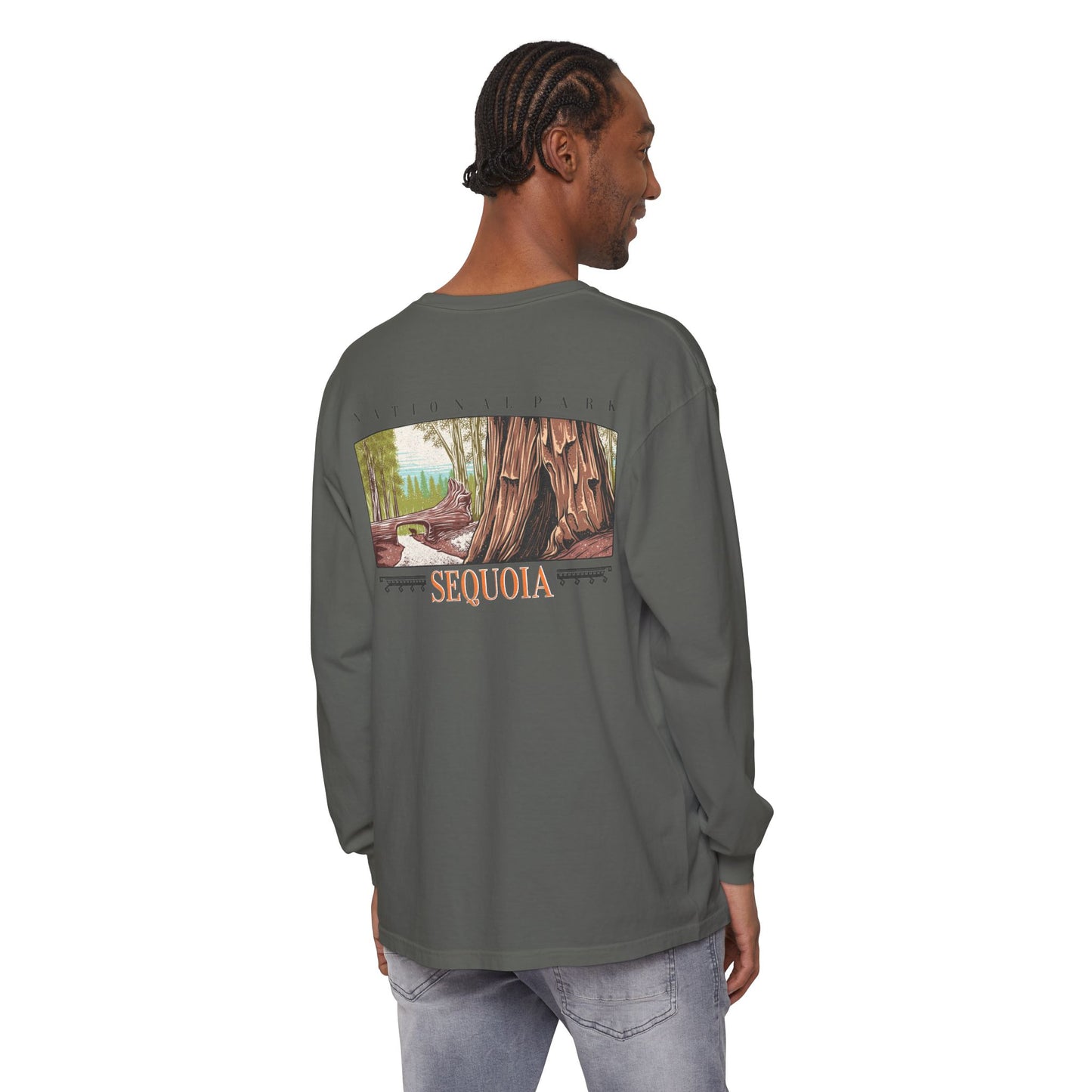Vintage Sequoia National Park Long Sleeve Shirt