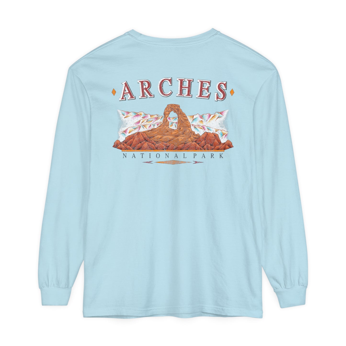 Vintage Arches National Park Long Sleeve Shirt