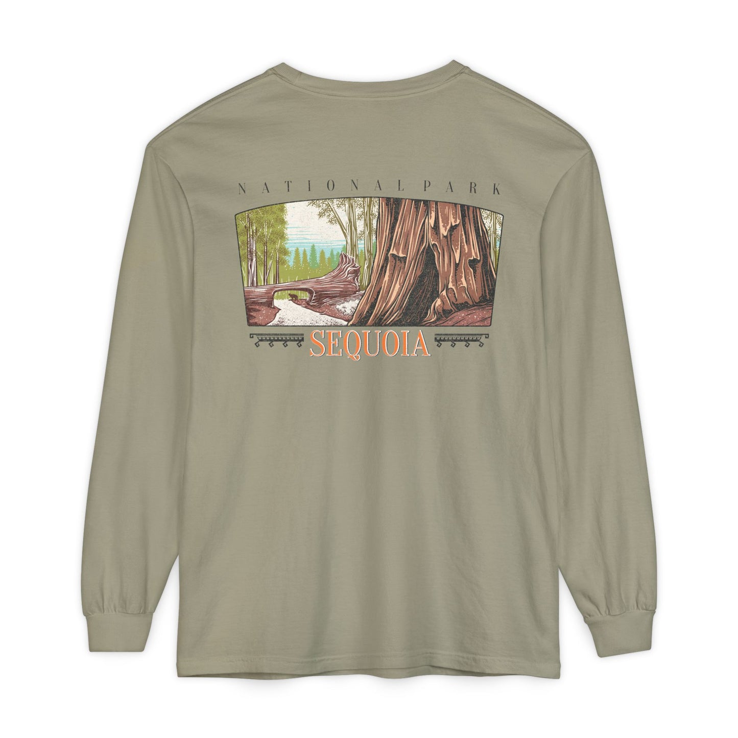 Vintage Sequoia National Park Long Sleeve Shirt
