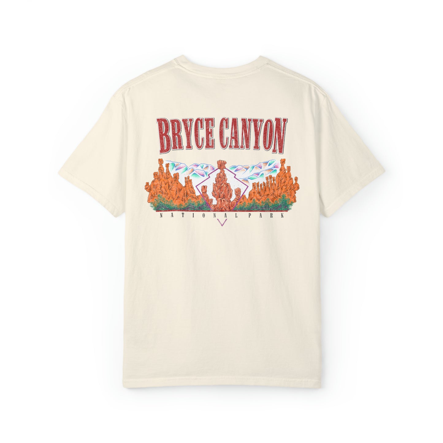 Vintage Bryce Canyon National Park Back Graphic Tee Shirt