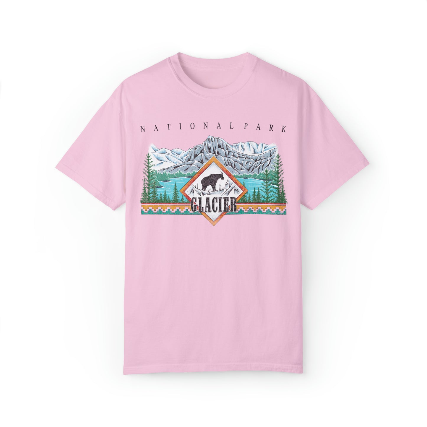 Vintage Glacier National Park Tee Shirt