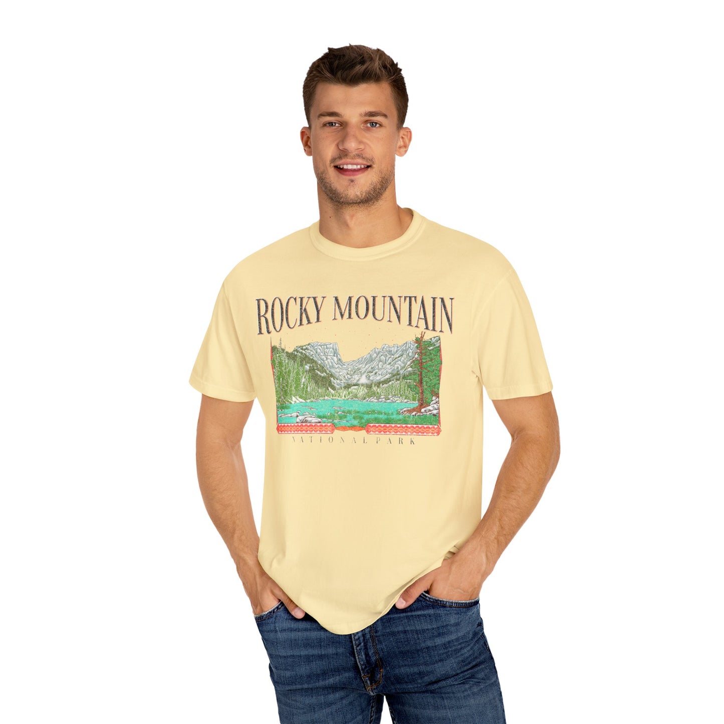 Vintage Rocky Mountain National Park Tee Shirt