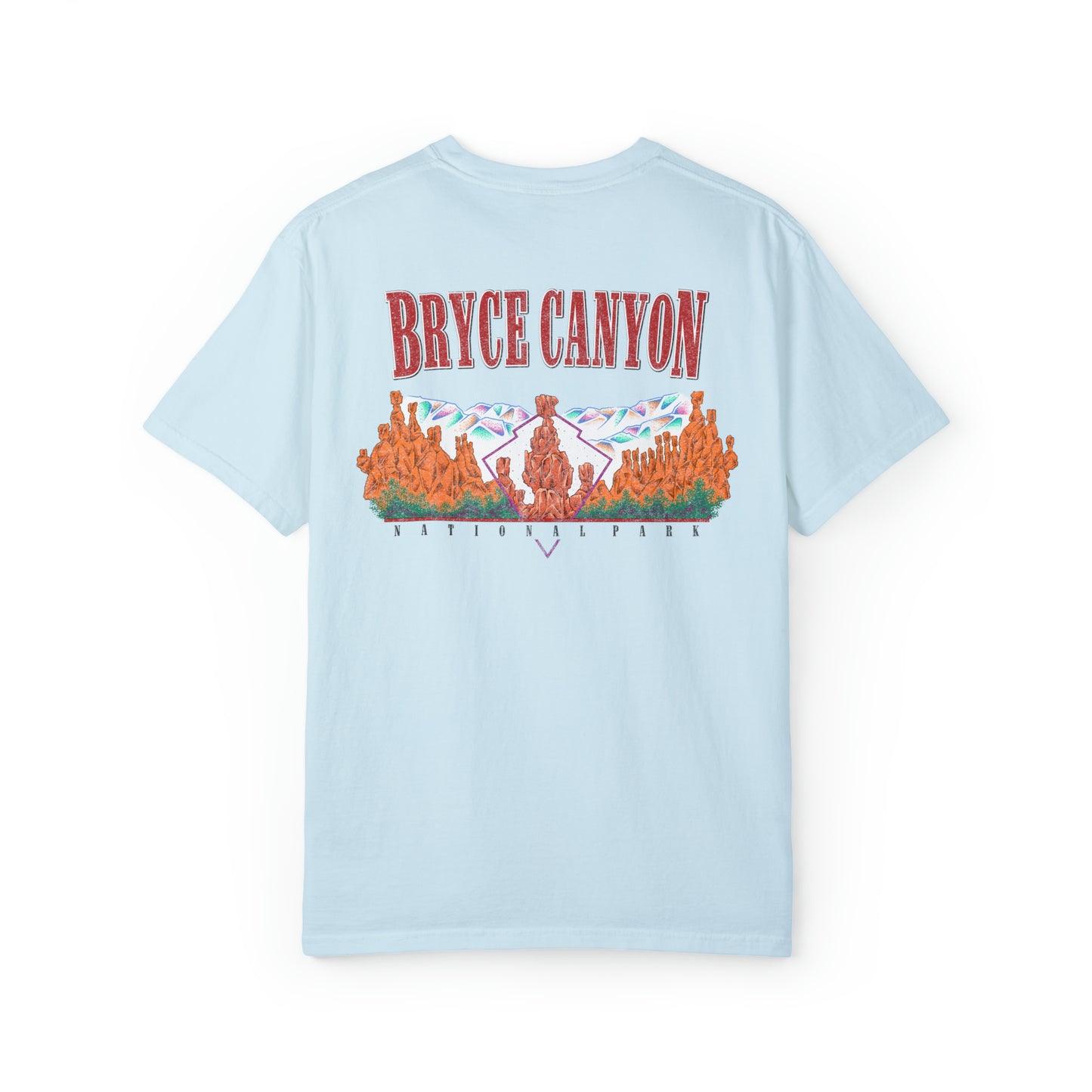 Vintage Bryce Canyon National Park Back Graphic Tee Shirt