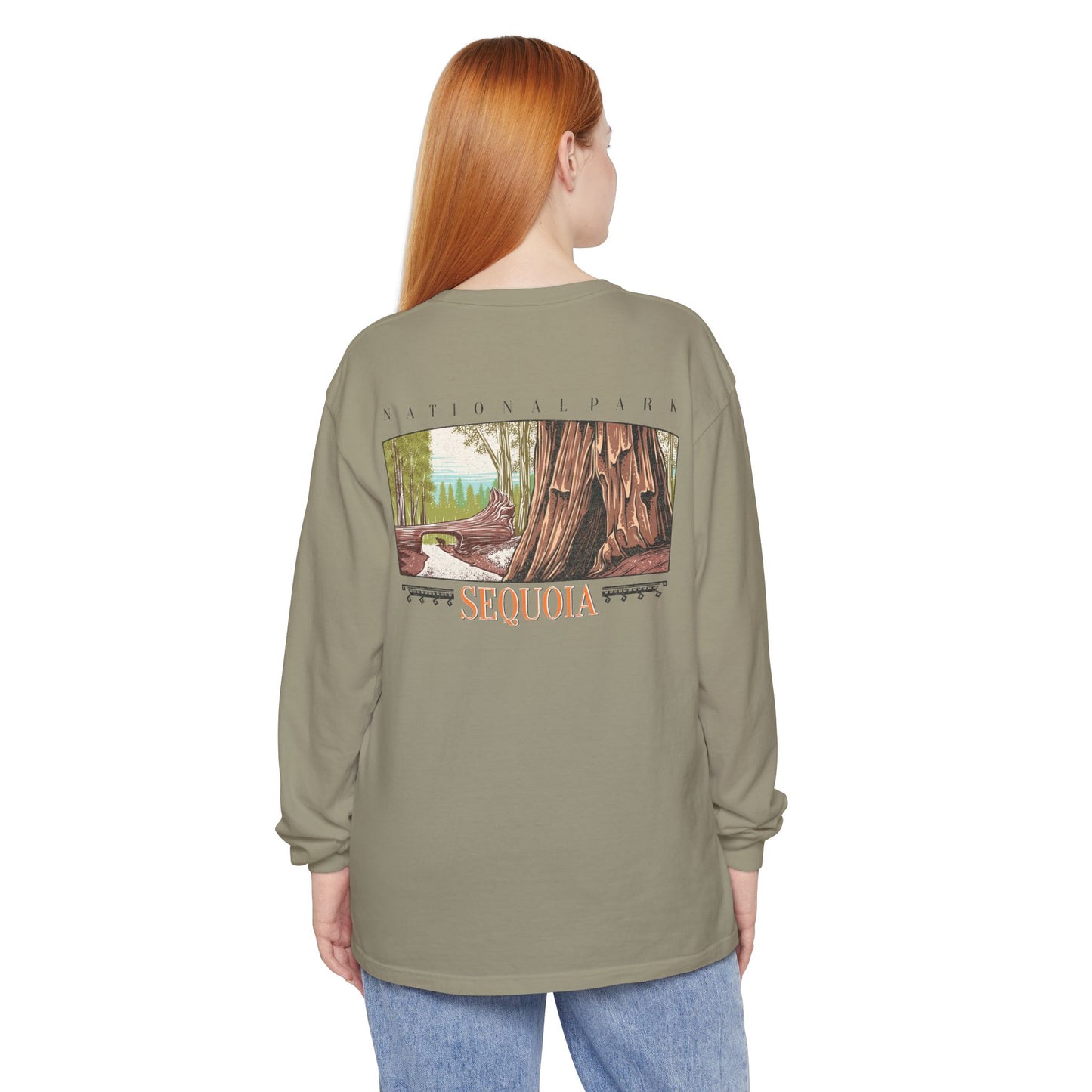 Vintage Sequoia National Park Long Sleeve Shirt