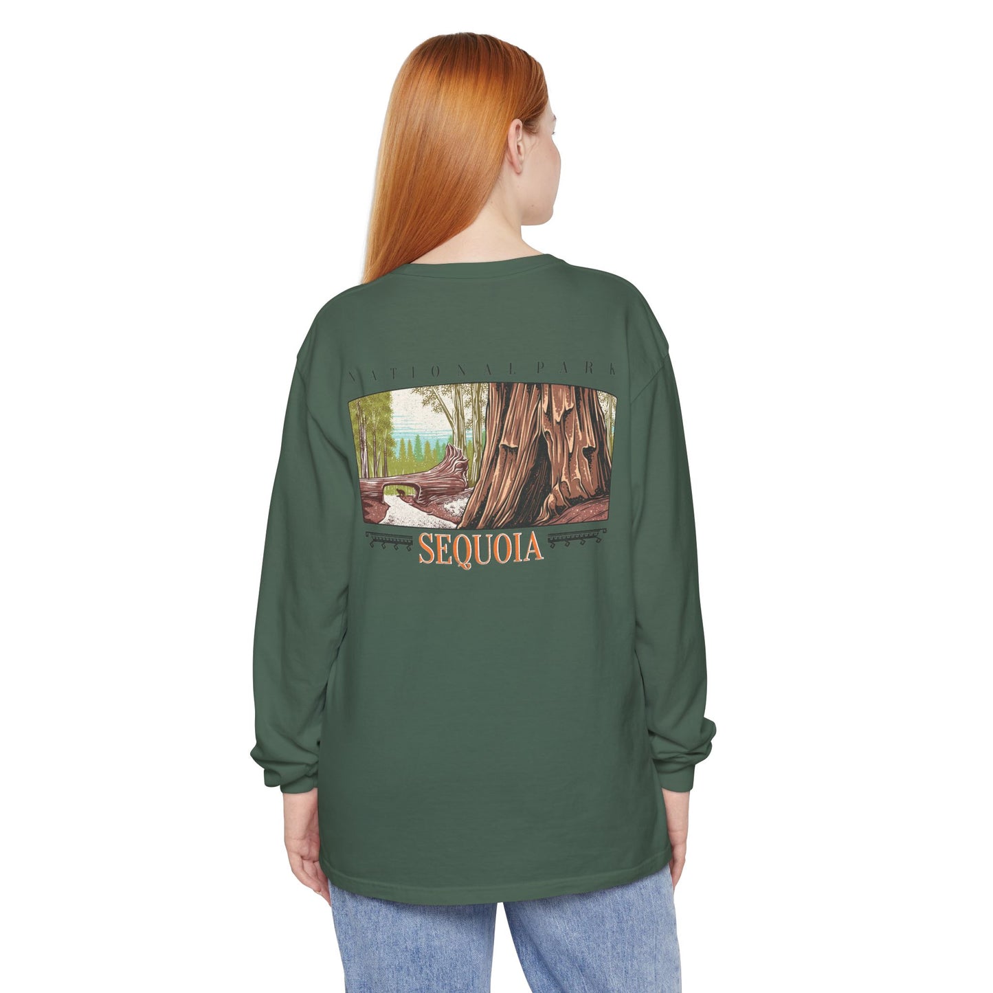 Vintage Sequoia National Park Long Sleeve Shirt