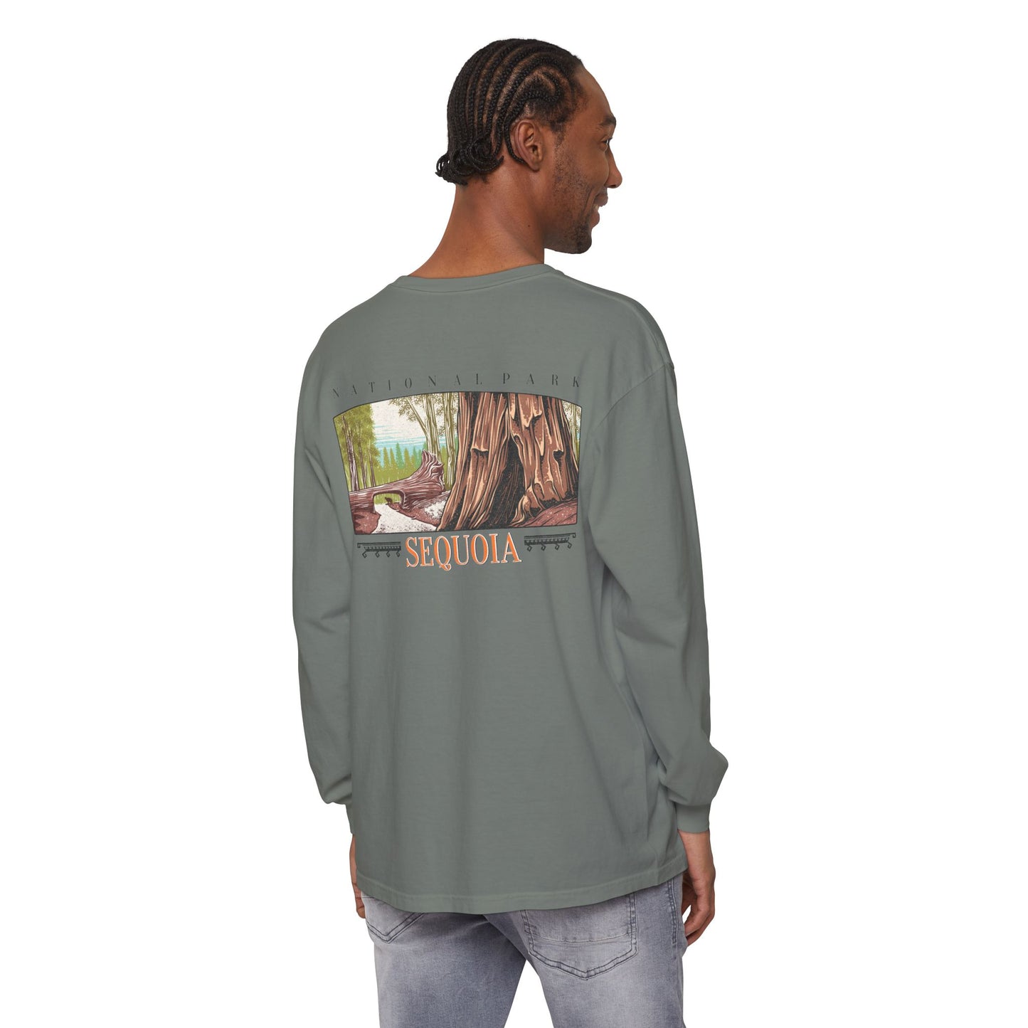 Vintage Sequoia National Park Long Sleeve Shirt