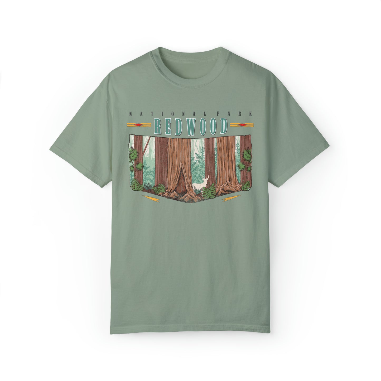 Vintage Redwood National Park Tee Shirt