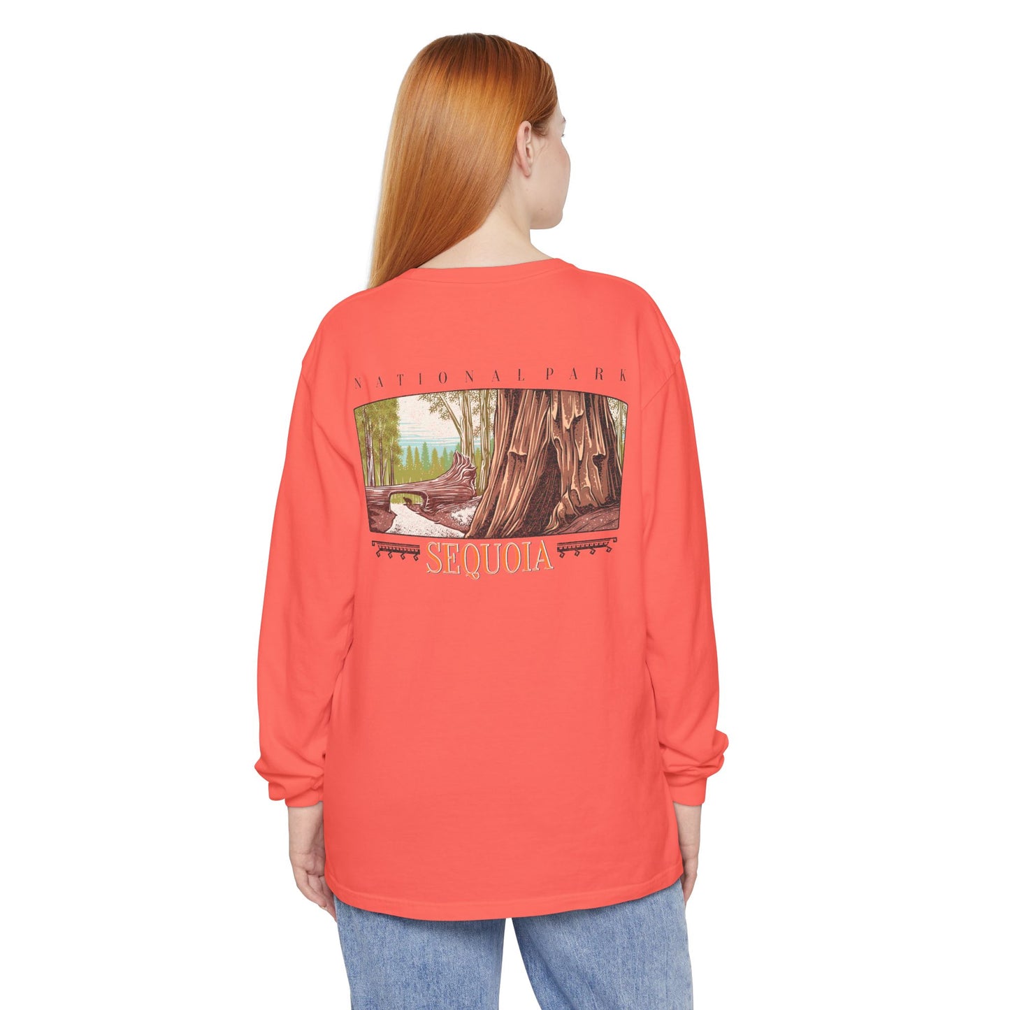 Vintage Sequoia National Park Long Sleeve Shirt