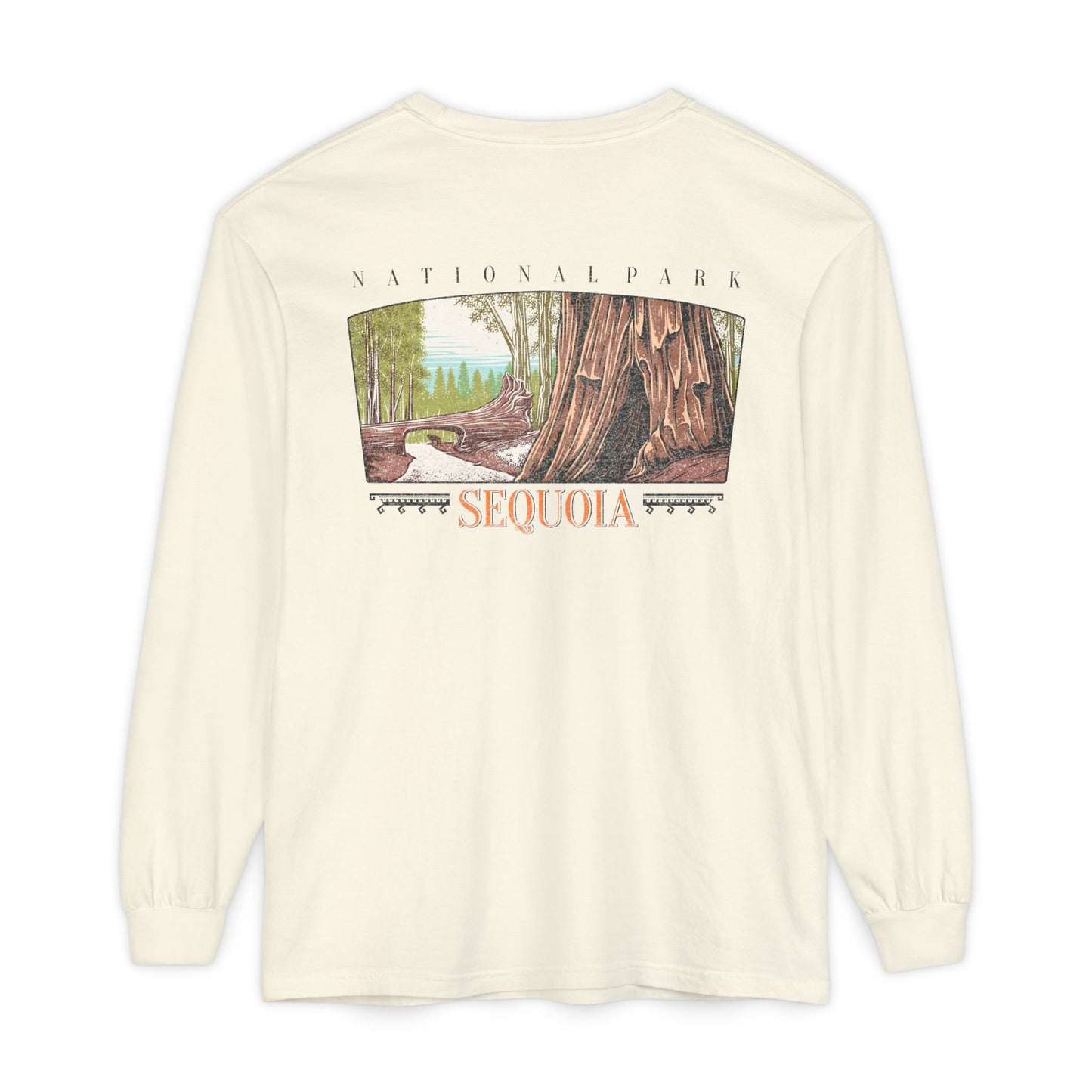 Vintage Sequoia National Park Long Sleeve Shirt