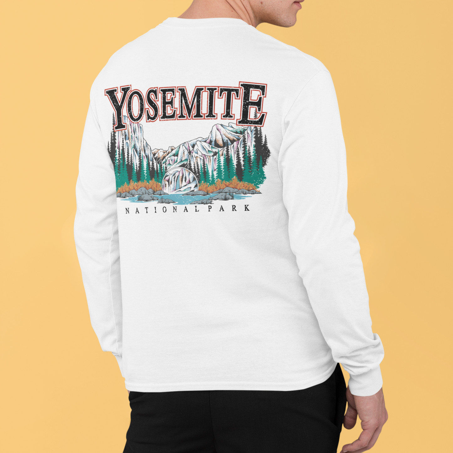 Vintage Yosemite National Park Long Sleeve Shirt