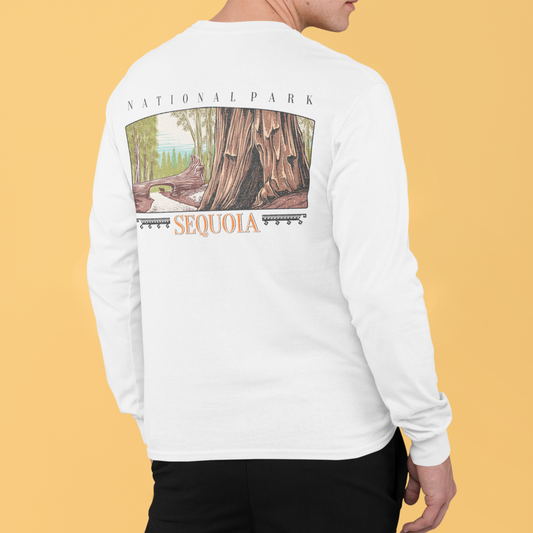 Vintage Sequoia National Park Long Sleeve Shirt