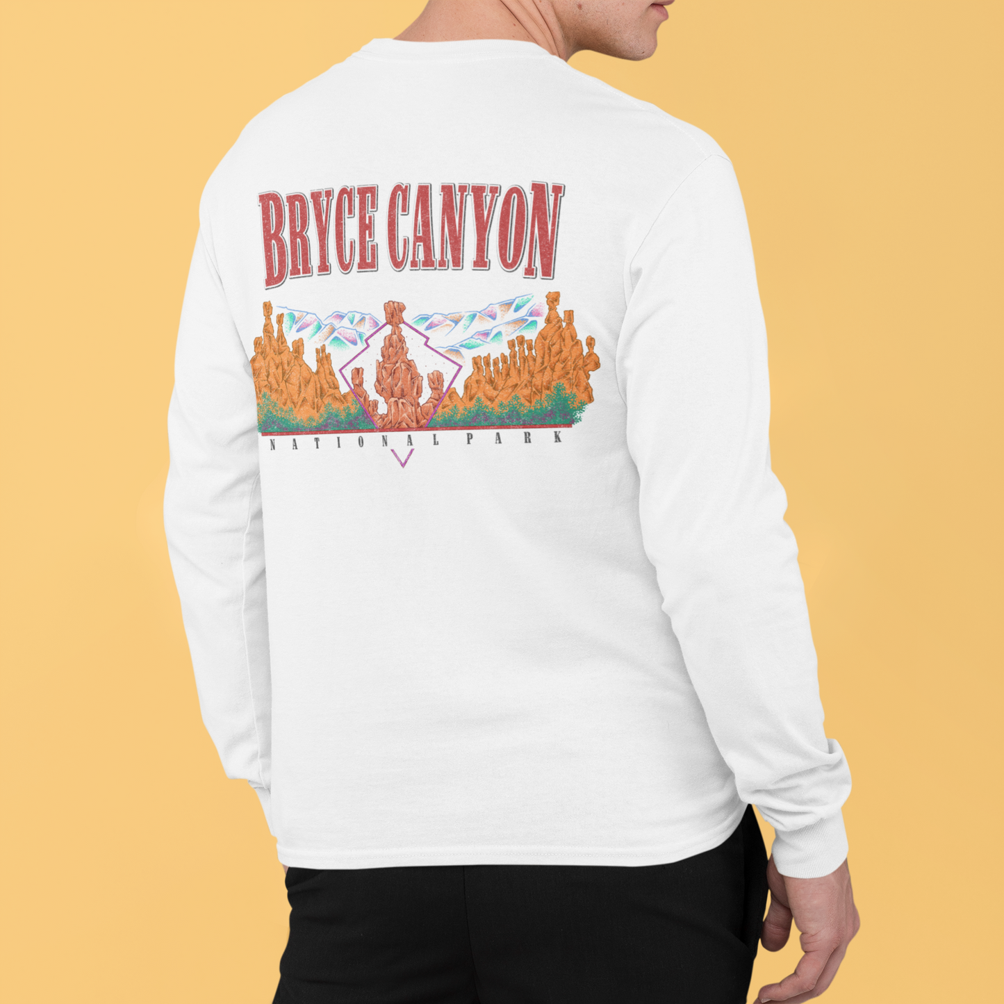 Vintage Bryce Canyon National Park Long Sleeve Shirt