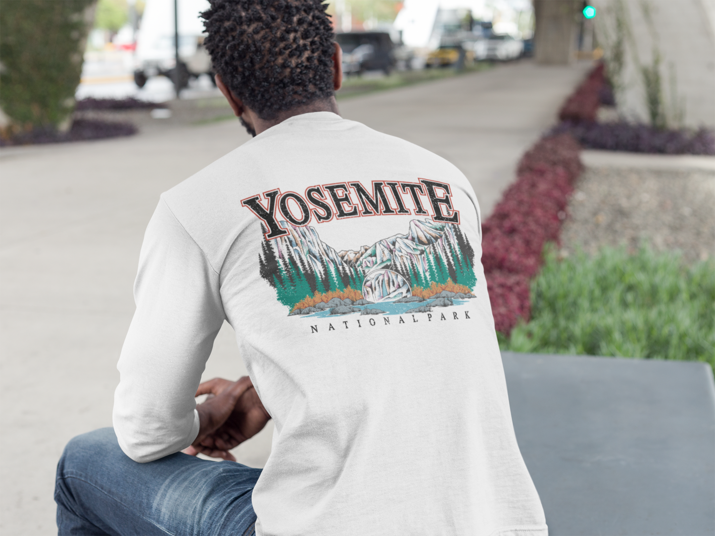 Vintage Yosemite National Park Long Sleeve Shirt