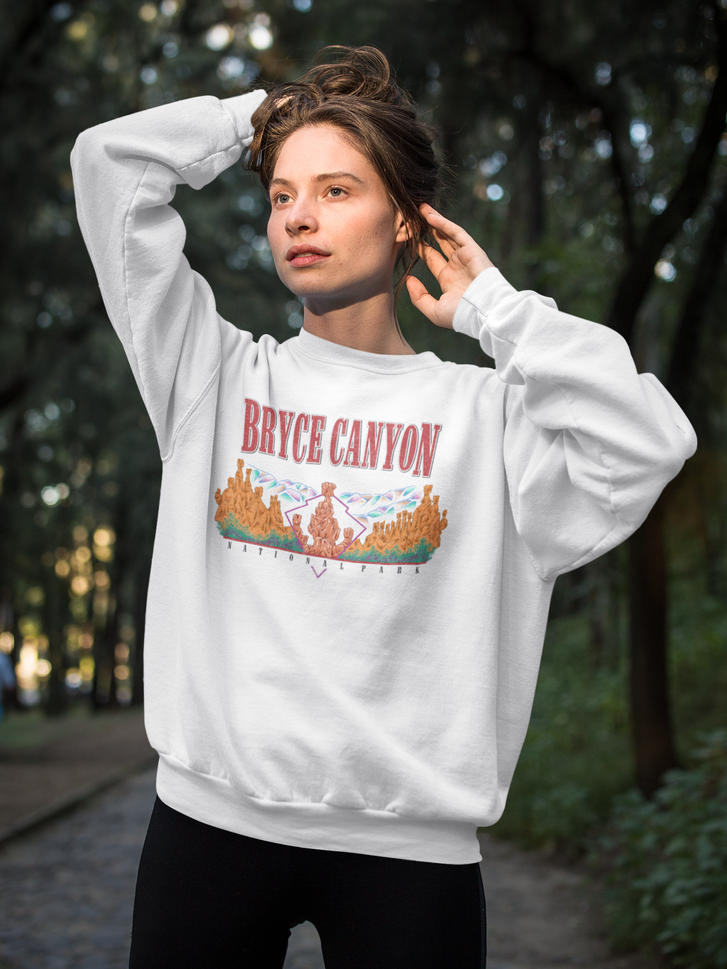 Vintage Bryce Canyon National Park Pullover Sweatshirt