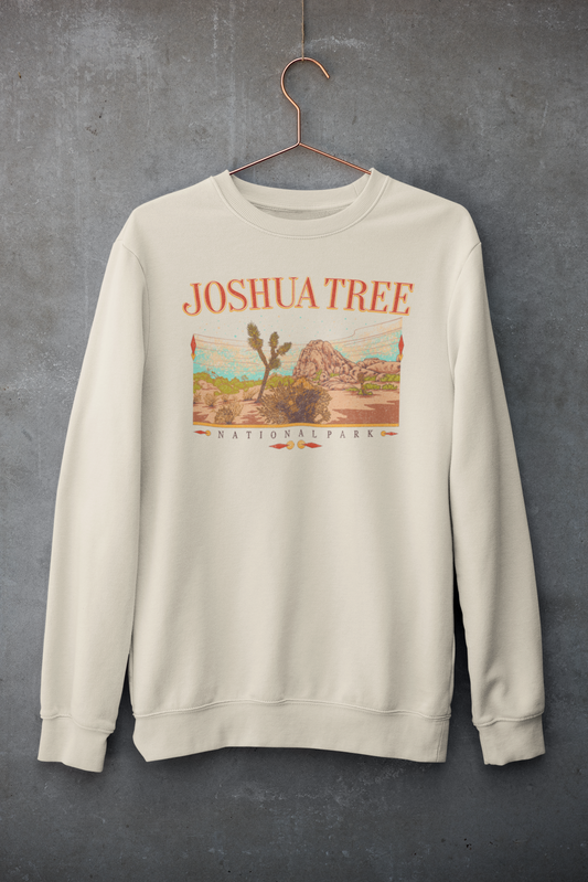 Vintage Joshua Tree National Park Pullover Sweatshirt