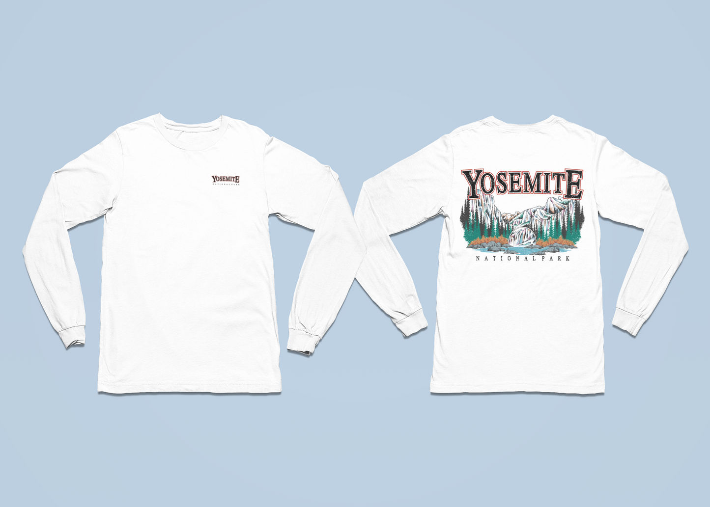 Vintage Yosemite National Park Long Sleeve Shirt