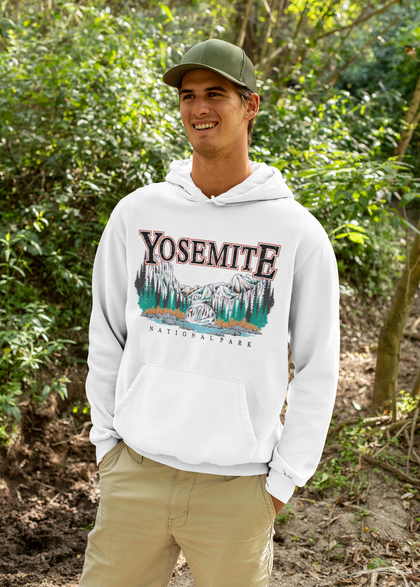 Vintage Yosemite National Park Hoodie