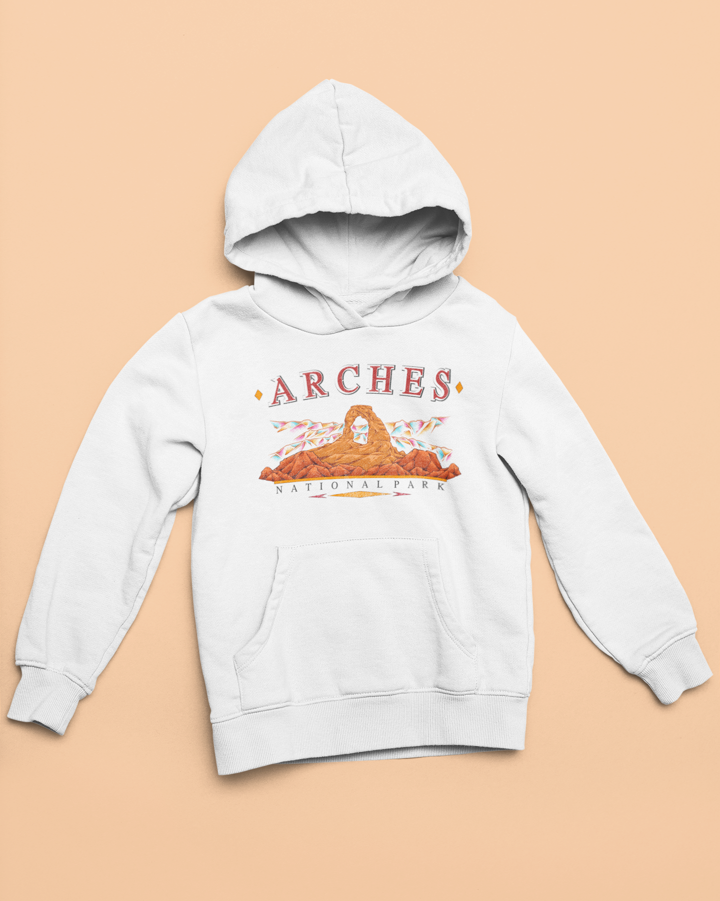 Vintage Arches National Park Hoodie