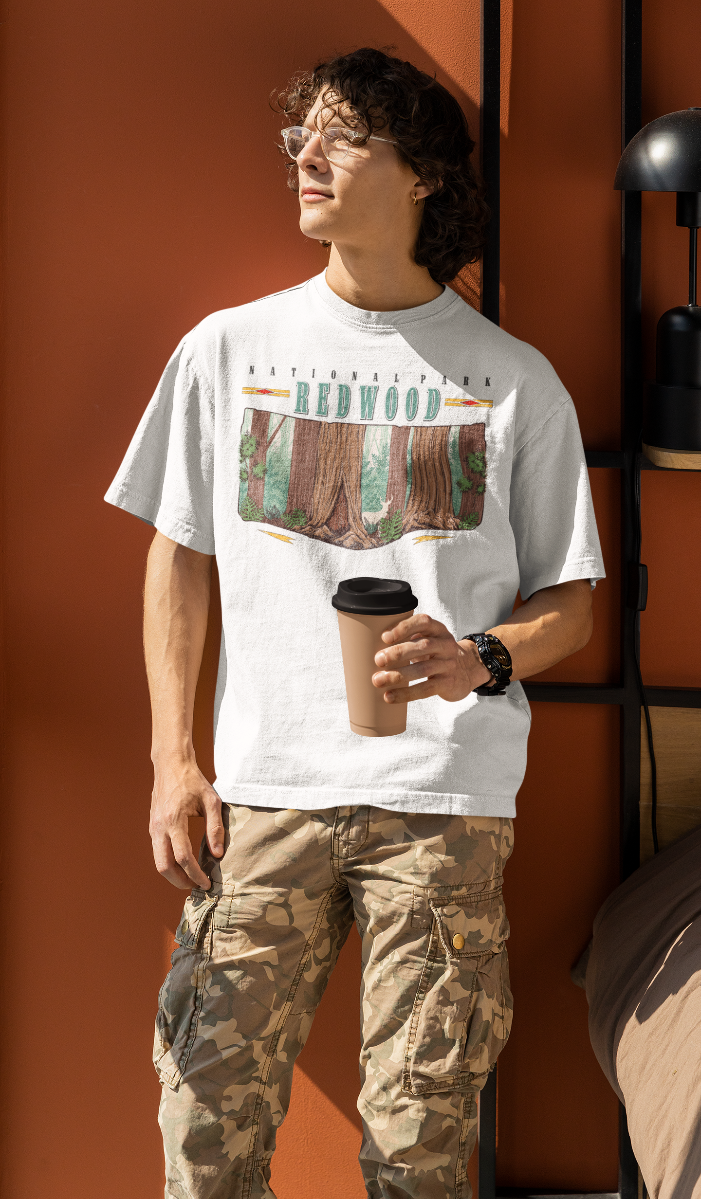 Vintage Redwood National Park Tee Shirt