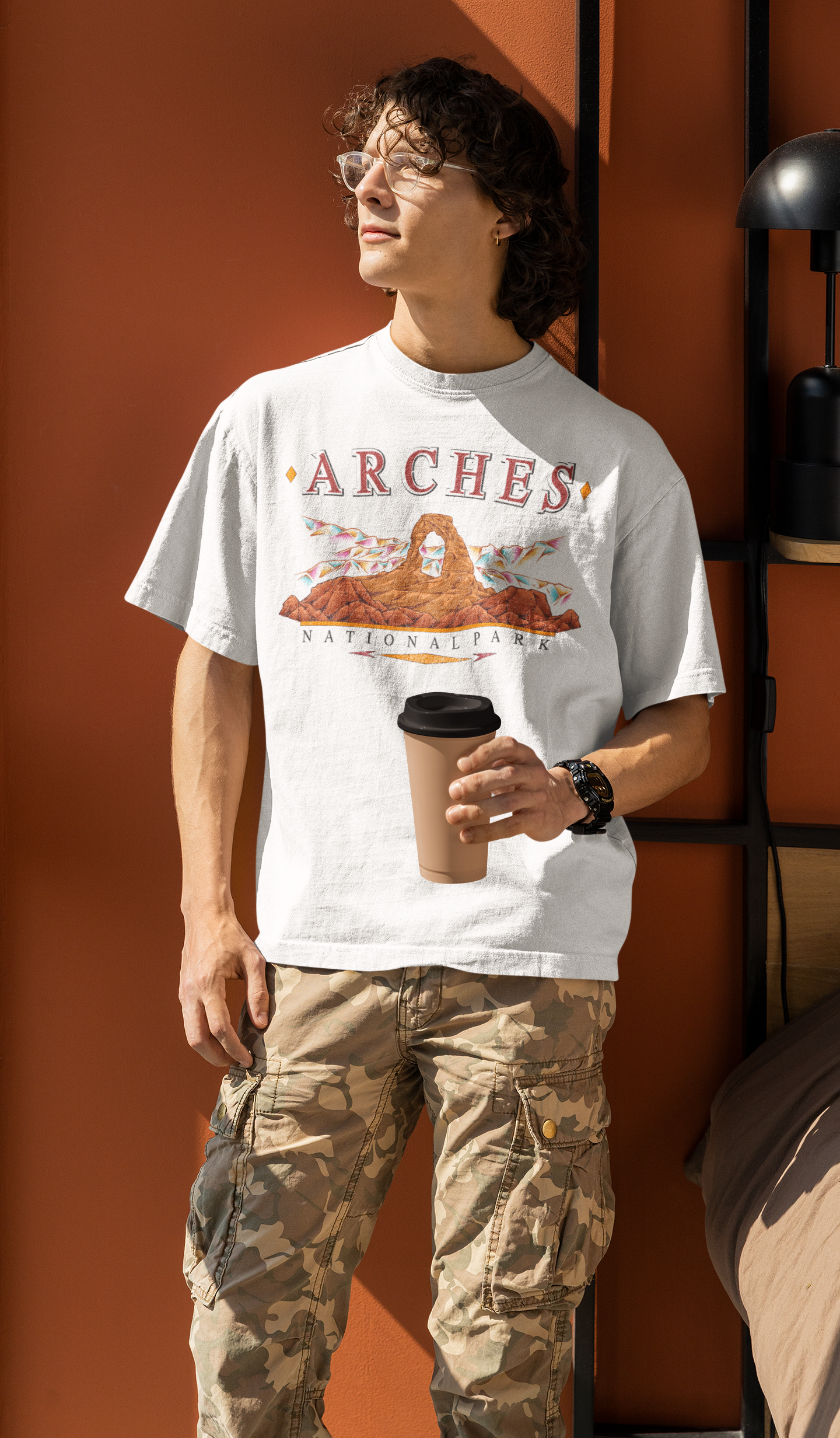 Vintage Arches National Park Tee Shirt