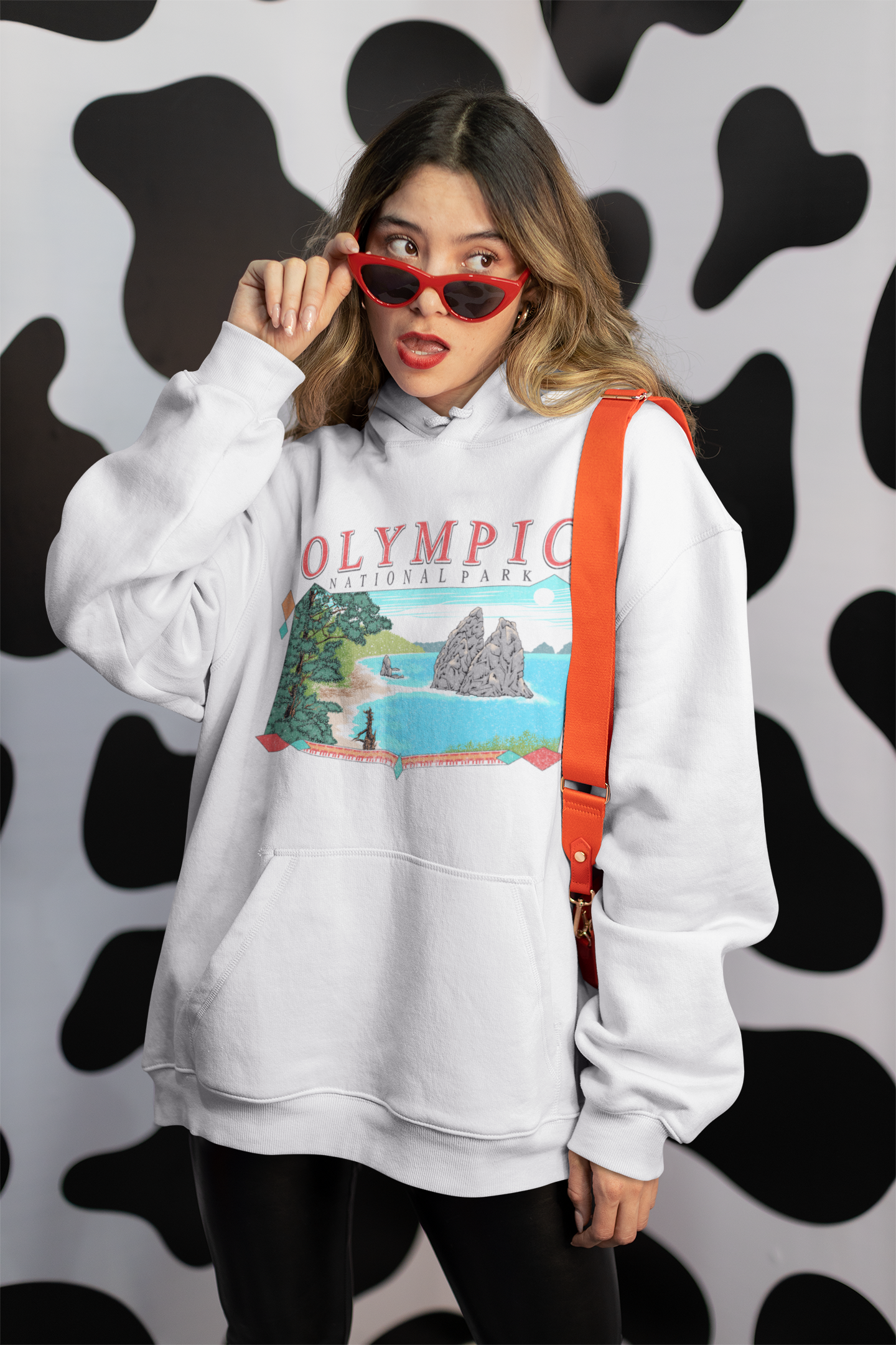 Vintage Olympic National Park Hoodie