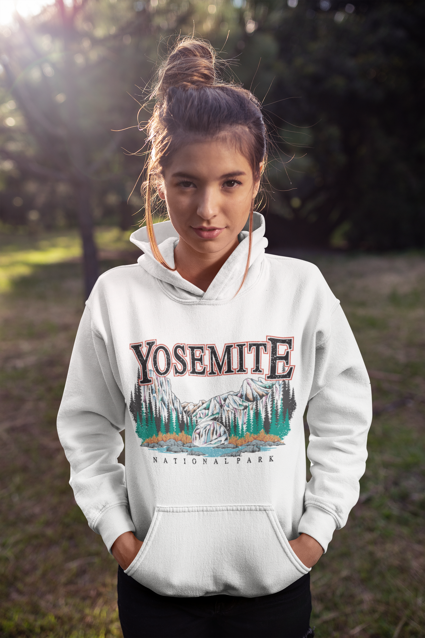 Vintage Yosemite National Park Hoodie